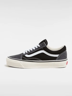 Vans - Buty Premium Old Skool, male, Szary, Size:
