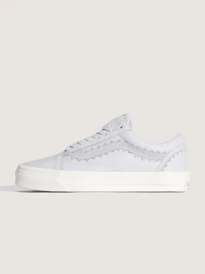 Vans - Buty Premium Old Skool, male, Szary, Size: