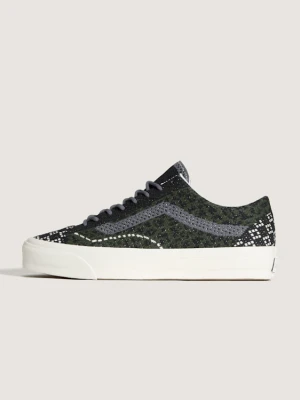 Vans - Buty Premium Old Skool, male, Zielony, Size: