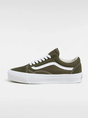 Vans - Buty Premium Old Skool, male, Zielony, Size: