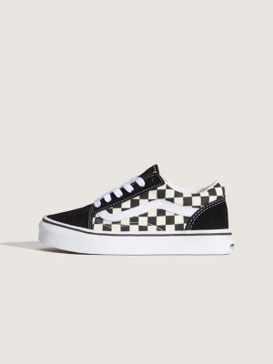 Vans - Buty Primary Check Old Skool dla starszych dzieci (4–8 lat)unisex, Czarny, Size: