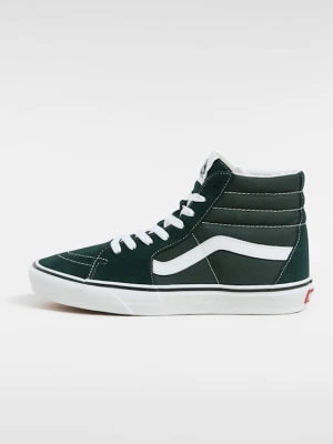 Vans - Buty Sk8-Hi, male, Zielony, Size: