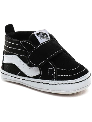 Vans Buty "SK8-Hi" w kolorze czarno-białym do nauki chodzenia rozmiar: 16