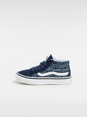 Vans - Buty Sk8-Mid Reissue dla dzieci (4-8 lat)unisex, Niebieski, Size: