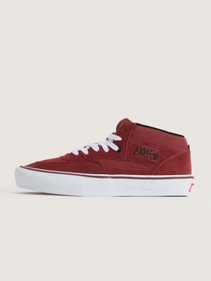 Vans - Buty Skate Half Cab, male, Bordowy, Size: