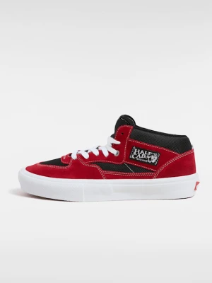 Vans - Buty Skate Half Cab, male, Czerwony, Size: