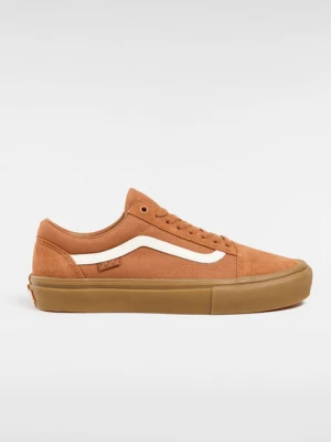 Vans - Buty Skate Old Skool, male, Brązowy, Size: