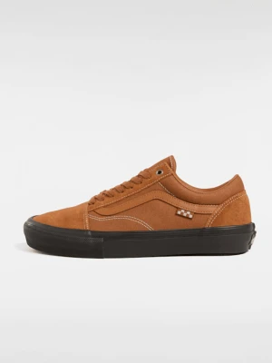Vans - Buty Skate Old Skool, male, Brązowy, Size:
