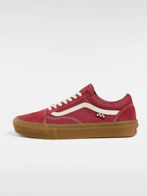 Vans - Buty Skate Old Skool, male, Czerwony, Size: