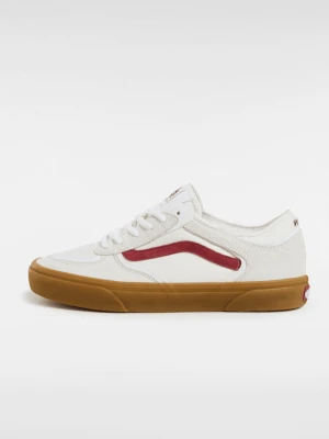 Vans - Buty Skate Rowley, male, Biały, Size:
