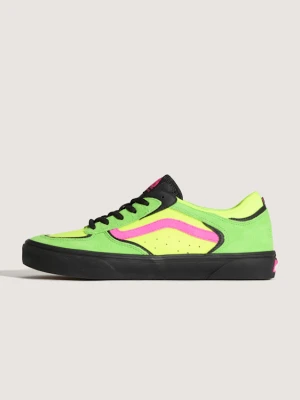 Vans - Buty Skate Rowley, male, Zielony, Size: