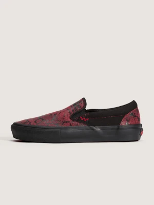 Vans - Buty Skate Slip-On, male, Czerwony