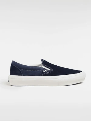 Vans - Buty Skate Slip-On, male, Niebieski, Size: