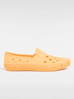 Vans - Buty Slip-On TRK, male, Pomarańczowy, Size: