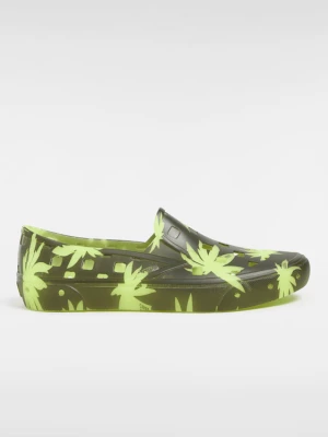Vans - Buty Slip-On TRK, male, Zielony, Size: