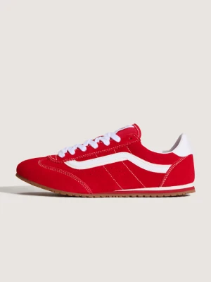 Vans - Buty Super Lowpro, male, Czerwony, Size: