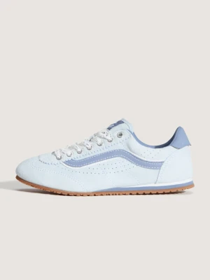 Vans - Buty Super Lowpro, male, Niebieski, Size: