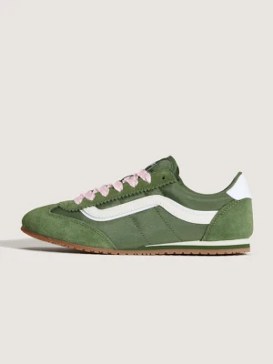 Vans - Buty Super Lowpro, male, Zielony, Size: