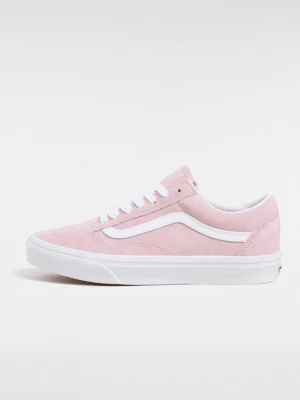 Vans - Buty zamszowe Pig Suede Old Skool, male, Różowy, Size: