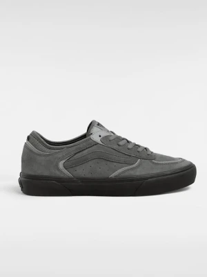 Vans - Buty zamszowe Skate Rowley, male, Szary, Size: