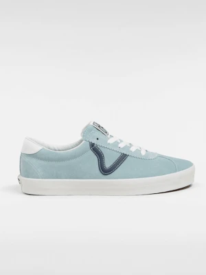 Vans - Buty zamszowe Sport Low, male, Niebieski, Size:
