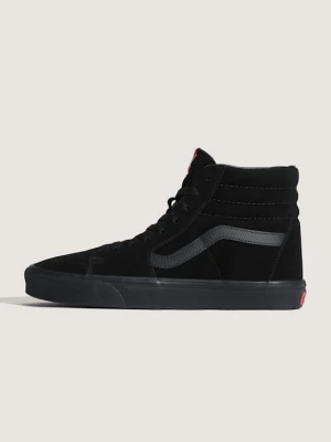 Vans - Buty zamszowe Suede Sk8-Hi, male, Czarny, Size:
