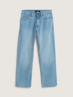 Vans - Check-5 Straight Denim Pant LIGHT STONEWASH, male, Niebieski
