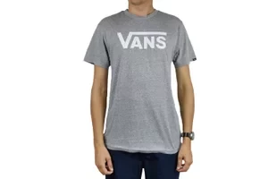 Vans Classic Heather Athletic Tee VN0000UMATH, Męskie, Szare, t-shirty, poliester, rozmiar: M