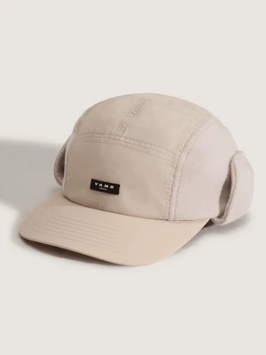 Vans - Czapka 66 Earflap Tall Camper, male, Beżowy, Size: