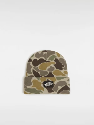 Vans - Czapka beanie Classic Tall Cuff, male, Brązowy, Size: