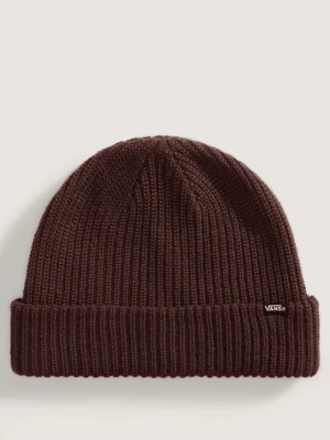 Vans - Czapka beanie Core Basic Cuff, male, Brązowy, Size: Jeden Rozmiar