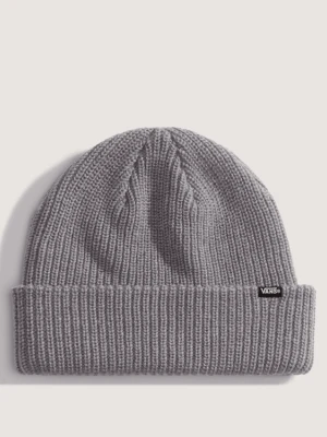 Vans - Czapka beanie Core Basic Cuff, male, Szary, Size: