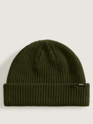 Vans - Czapka beanie Core Basic Cuff, male, Zielony, Size: Jeden Rozmiar