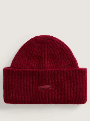 Vans - Czapka beanie Densmore Wide Cuff, Człowiek, Bordowy, Rozmiar: Jeden Rozmiar