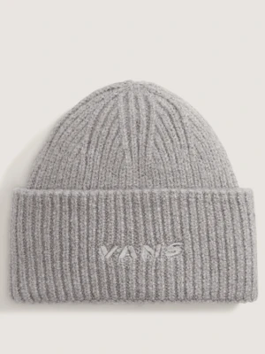Vans - Czapka beanie Densmore Wide Cuff, male, Szary, Size: Jeden Rozmiar
