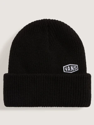 Vans - Czapka beanie Hex Patch Cuff, male, Czarny, Size: Jeden Rozmiar