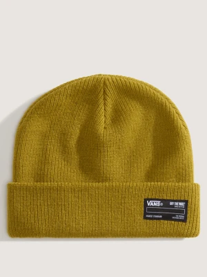 Vans - Czapka beanie Leiva Cuff, male, Złoty, Size: