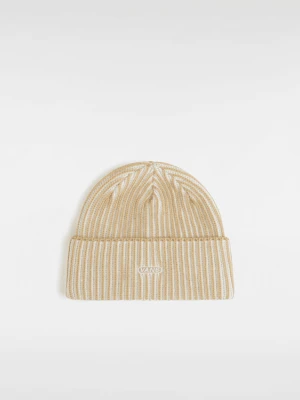 Vans - Czapka beanie Nesbit Cuff, male, Beżowy, Size: