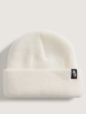 Vans - Czapka beanie Original Shallow Cuff, male, Biały, Size: