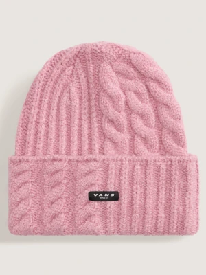 Vans - Czapka beanie Revelle Cuff, male, Różowy, Size: