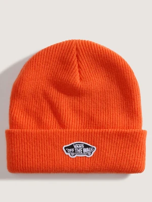 Vans - Czapka beanie Vans Classic Cuff, male, Pomarańczowy, Size: