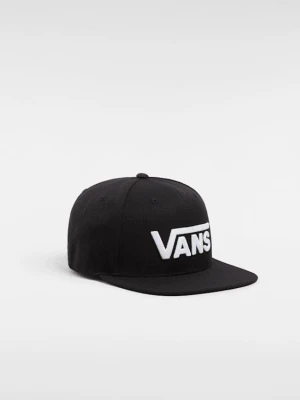 Vans - Czapka Drop V Snapback, male, Czarny, Size: