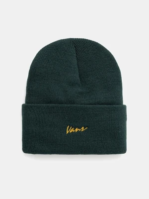 Vans czapka kolor zielony VN000QATEMU1