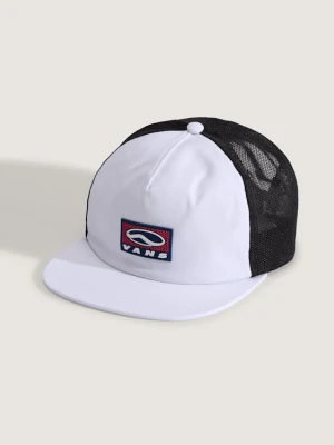 Vans - Czapka Sidestripe Trucker, male, Biały, Size: