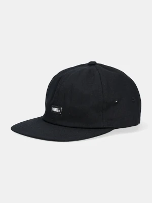 Vans czapka z daszkiem bawełniana kolor czarny VN000QA1BLK1