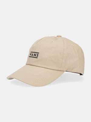 Vans czapka z daszkiem bawełniana kolor zielony z aplikacją VN000HS64MG1