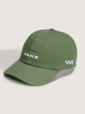 Vans - Czapka z daszkiem Check Side Snapback, male, Zielony, Size: