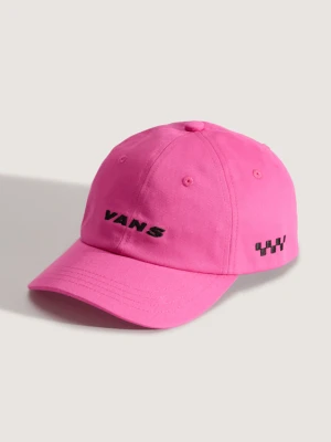 Vans - Czapka z daszkiem Check Sideunisex, Różowy, Size:
