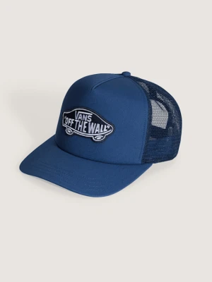 Vans - Czapka z daszkiem Classic Patch Trucker, male, Niebieski