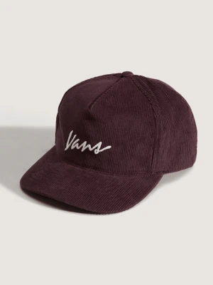 Vans - Czapka z daszkiem Classic Script Snapback, male, Niebieski, Size: